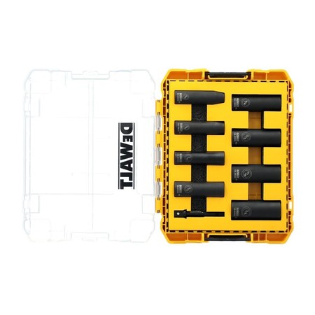Dewalt Magnetic Open Hook, Steel, 45 lb DWAFSFSET9