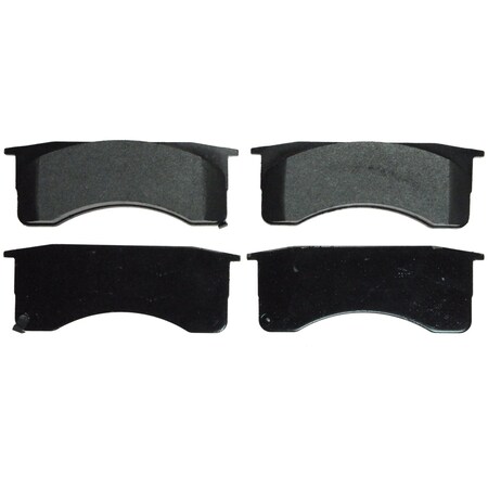 Wagner Brake QuickStop Front; Rear Disc Brake Pad Set Semi-Metallic,  ZX1418
