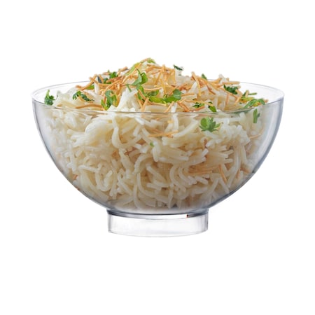 Smarty Had A Party 2.65 oz. Clear Round Disposable Plastic Mini Bowls (288 Bowls), 288PK 260CL-CASE