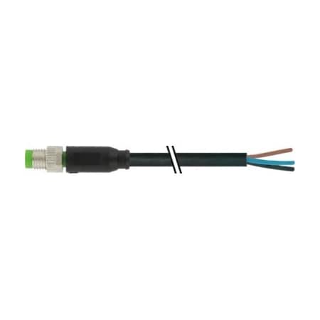 Murrelektronik Cordset, PUR Cable Jacket, 2 m L Cable 7000-08001-6300200