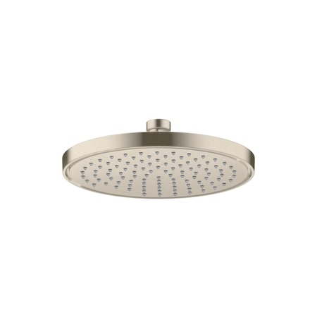 Axor ShowerSolutions Showerhead 220 1-Jet, 1.5 GPM in Brushed Nickel 35369821