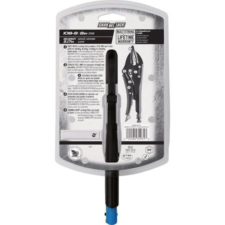 Channellock 8'' Locking Sheet Metal Pliers 108-8