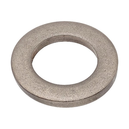 Zoro Select Flat Washer, For Screw Size M18 , Stainless Steel Plain Finish Z92M18-174