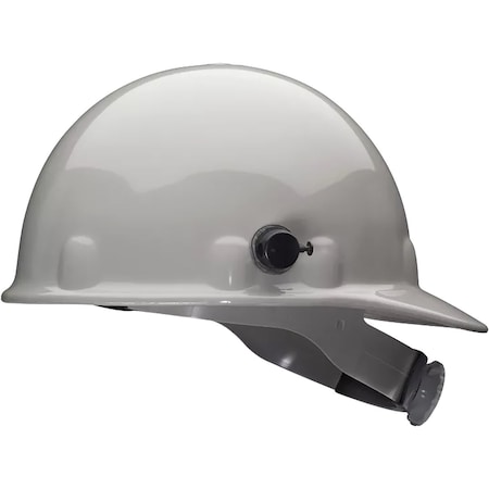 Fibre-Metal By Honeywell Type I, Non-Vented, Cap-Style Smooth Dome Hard Hat w/Heat Resistant Thermoplastic HDPE Shell, 8-Point E2QRW09A000