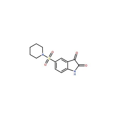 Ak Scientific 5-(Piperidin-1-ylsulfonyl)-1H-indole-2, 3-dione (250mg), CAS 329905-79-5 2990AJ-250mg