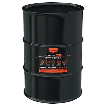 Perma-Patch Asphalt Repair, Black, 55 gal PP-CFF-55