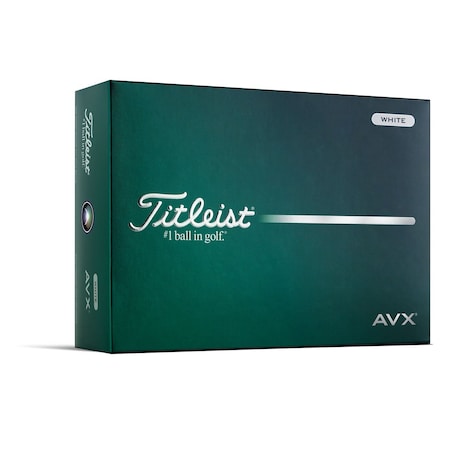 Titleist AVX White Golf Balls, 12PK 113482