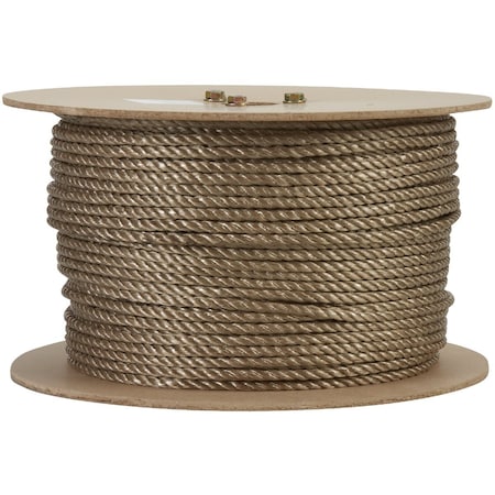 Do It Best 1/4''x600 ' Brown Twisted Unmanila Polypropylene Rope 707414