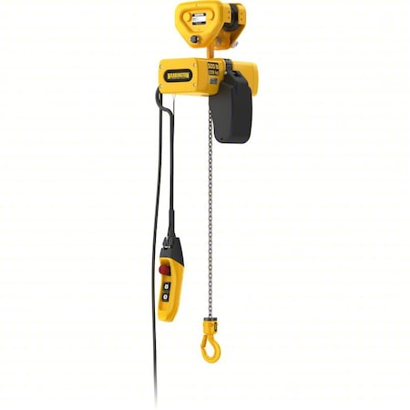 Harrington Electric Chain Hoist, 1000 lb cap. EMP005C-10