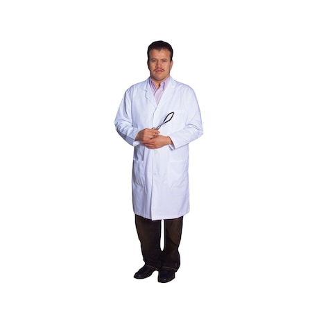 United Scientific Laboratory Coat, Triple Extra Large, Men LCM3XL1