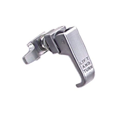 Southco Compression Latch, Lift & Turn, Small Size, Zinc Alloy , Chemical Protective Film, Natural 62-10-23
