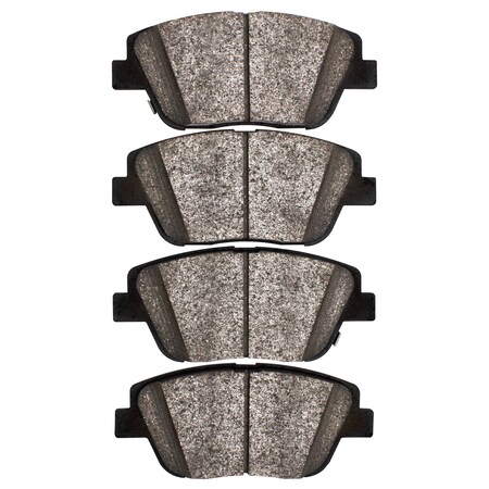 Dynamic Friction Co DFC 5000 Advanced Brake Pads - Ceramic 1551-1444-00