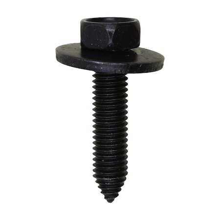 Auveco M8-1.25 x 35mm Hex Head Sems 24mm Diameter Phosphate, 25PK 13705