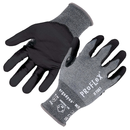 Ergodyne Knit Gloves, Rough Palm, Knit, 1 PR 7061