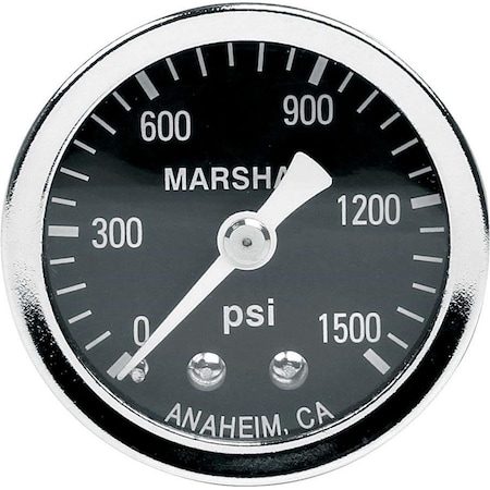 Allstar Performance 1.5 in. Dia. 0-1500 PSI Dry Type Pressure Gauge ALL80218