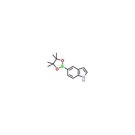 Ak Scientific 5-(4, 4, 5, 5-Tetramethyl-1, 3, 2-dioxaborolan-2-yl)-1H-indole (1g), CAS 269410-24-4 F305-1g
