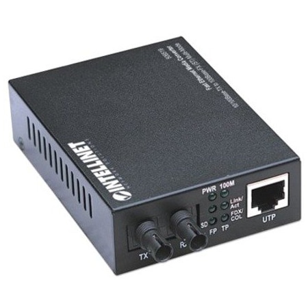 Intellinet Network Solutions 10/100 Sc Multi-Mode Media Converter 506519