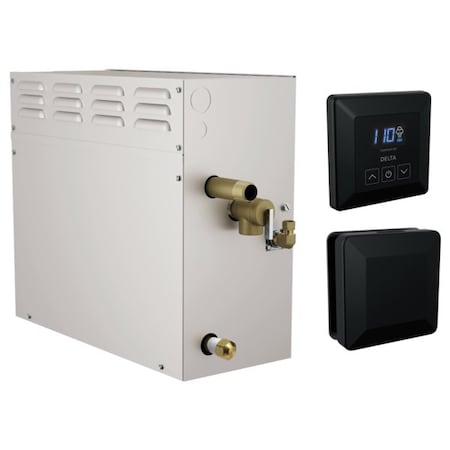 Delta Universal Showering Components: SimpleSteam Kit - 12kW 5P-EST12-BL