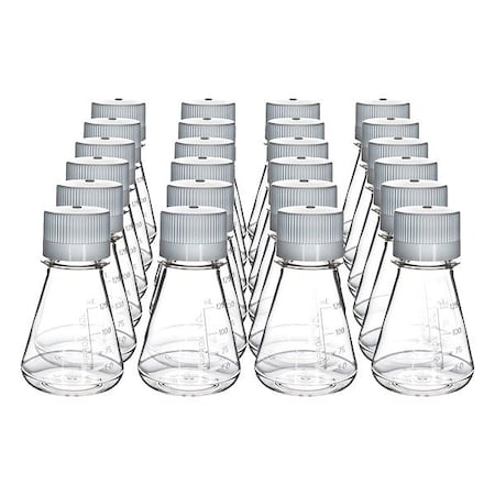 Eisco Scientific Erlenmeyer Flask, Colorless, 114 mm H, PK24 CH5231PK24