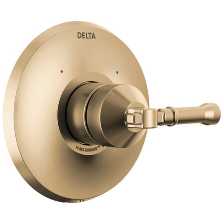 Delta Broderick 14 Series Valve Only Trim In Lumicoat Champagne Bronze T14084-CZ-PR