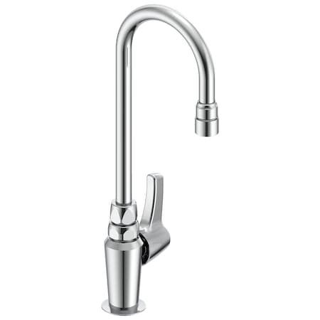 Delta Commercial 27C4 / 27C5 / 27C6 Single Handle Deck-Mount Pantry Faucet In Chrome 27C643