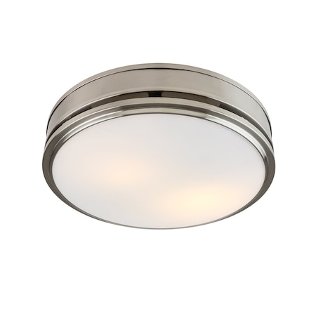 Good Housekeeping Broadway bath fan w/light in BN 91037