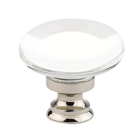 Patioplus 1.375 in. Providence Crystal Cabinet Knob, Bright Chrome PA3236578