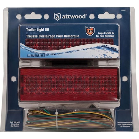 Attwood Low Profile LED Trailer Light 3005.3949