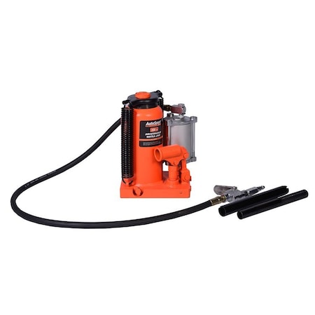 Autosport Bottle Jack, Air, 12 Ton, Welded ASM2021