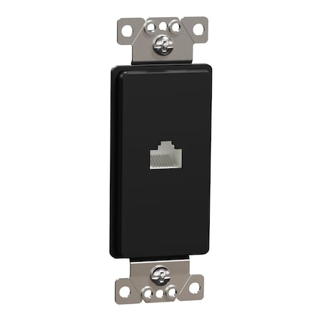 Square D Data Socket, X Series, Rj45, Cat 6, Upt SQR87601BK