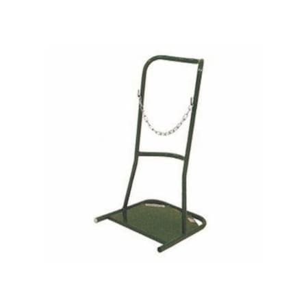 Saf-T-Cart Cylinder Stand, 18 in x 36 in, Holds 1 Cylinder 339-260-1