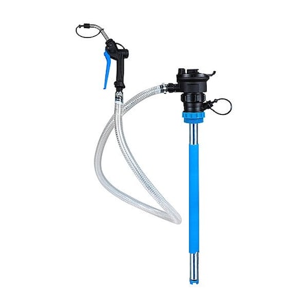 Macnaught BattOperatedPump, 5ftSteelRein.PVCHose BP205X-UNA