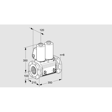 Honeywell Kromschroder VCS8T100A05NNQLB/MMMM/MMMM KS88204160