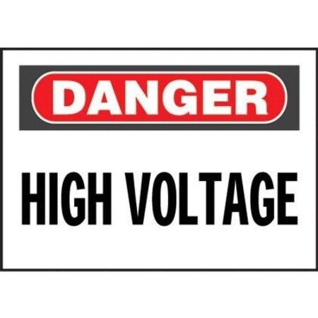 Panduit Sing, Dngr, High Vltg, Rd/bl/wh, 7x10 PPS0710D72
