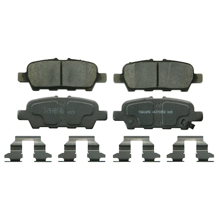 Wagner Brakes Disc Brake Pad Set-QC1393A QC1393A