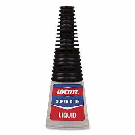 Loctite Super Glue, Longneck Bottle, Liquid, .18 oz., Clear 230992