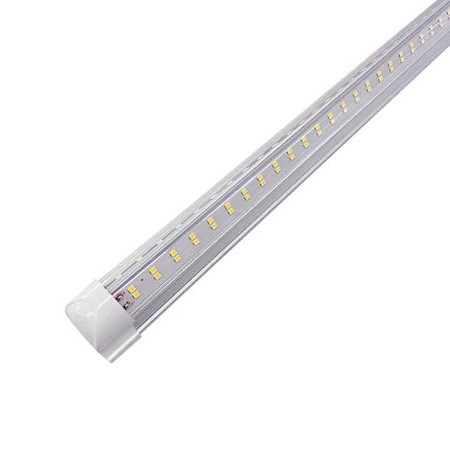 Beyond Led Technology YONAH, LED Linkable Integrated Tube, 90W, 12600LM, 65K, 100V-277V, 8ft, Clear Lens, 4PK 156700-1