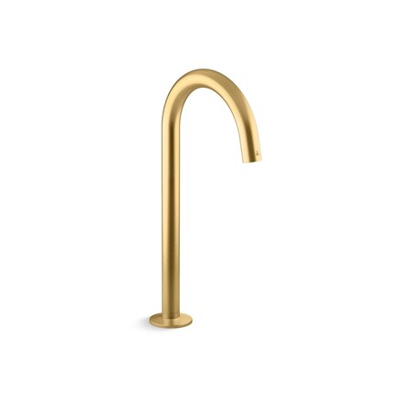 Kohler Components Touchless 0.5 gpm single-hole lavatory faucet with Kinesis sensor technology, Tube design 103MT96-SANA-2MB