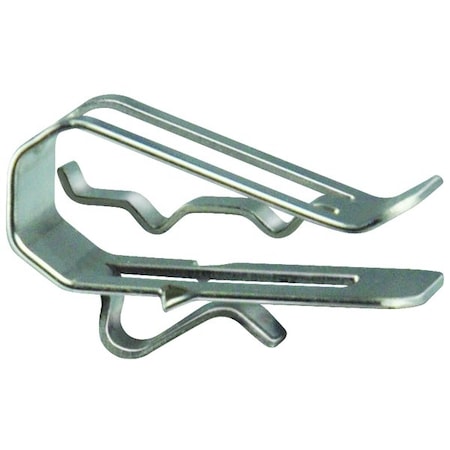 Heyco Cable Clip, 324 Stainless Steel, 0.33 in Bundle Dia., 1 in L, 1000 PK S6547