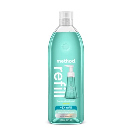 Method Waterfall Scent Foam Hand Wash 28 oz 11004