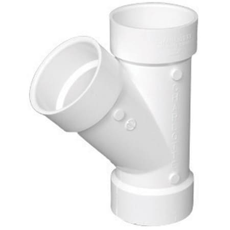 Charlotte Pipe And Foundry Charlotte Pipe &amp; Foundry PVC006001600 6 in. PVC Dwv Wye CH5353