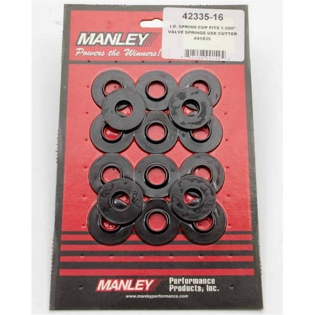 Manley 42347-16 1.54 in. Spring Cups - 0.57 ID MAN42347-16
