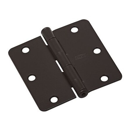 National Hardware BLK 3 1/4 Radi Hinge N830-430