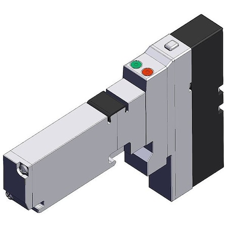 Smc Solenoid Valve, Base-Mounted, VQC1000, 24V DC VQC1A01N-51