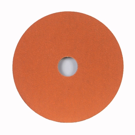 Norton Abrasives Fiber Disc, 4 1/2 in Dia, 7/8in Arbor, PK25 66254425332