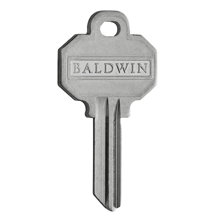 Baldwin Reserve C-Keyway House Key Blank Single 8BR0100-007
