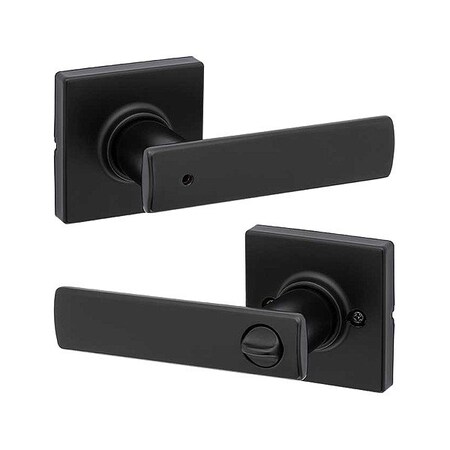 Kwikset Door Lever Lockset, 1 3/8-1 3/4" Thick 300BRNL-SQT-514-6AL-RCS