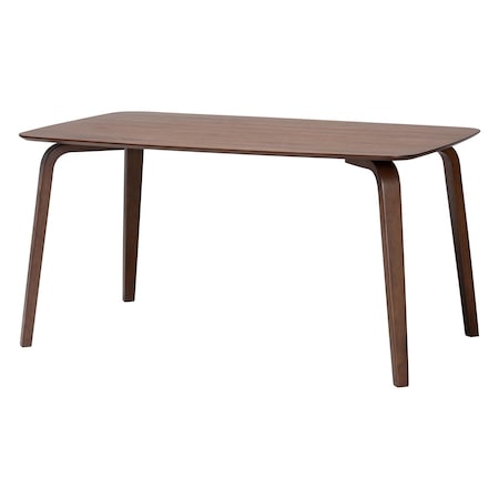 Baxton Studio Billie Dining Table, Mid-Century Style Centerpiece Seats 4-6 in Kitchen or Dining Room 268-14656-ZORO
