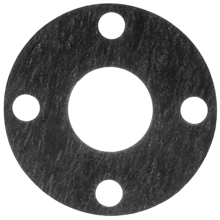 Zoro Select Flange Gasket, Full Face, 4" Pipe BULK-FG-5159