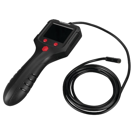Performance Tool 2.4 in. LCD Inspection Camera, Waterproof, Flexible Neck, LED Lights W50146